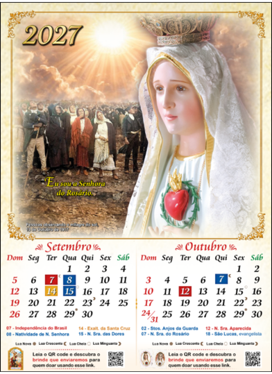 Página 6 do calendário