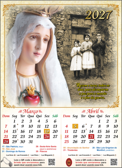 Página 3 do calendário
